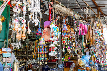 Beads, necklaces, shells,