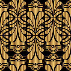 seamless pattern luxury art deco elements