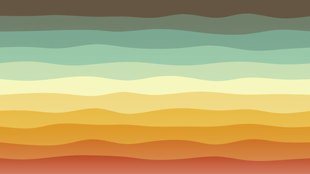 Abstract earth tone waves create a serene and calming background image design