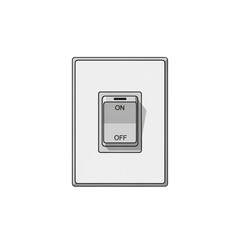 Light Switch in the On Position.