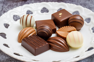 チョコレートのクローズアップ