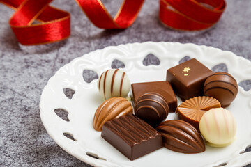 バレンタインデーのチョコレート