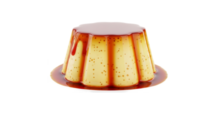 Indulge in the smooth, silky texture of this classic custard dessert with its rich caramel topping. Pure decadence!
