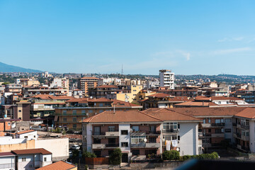 Urban View with Terracotta Roofs