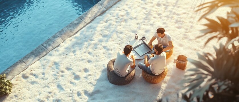 Diverse Group of Young Engineers Teamwork