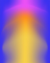 Soft Gradient blue pink and yellow elegant simple background poster banner wall paper texture vibrant wave blur template