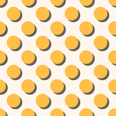 Seamless pattern with dots design for fabric, wallpaper, clothing and all types of print textile and background	