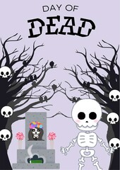 Cute vector cartoon monster set design for a spooky and fun Halloween celebration card