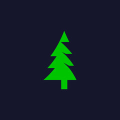 unique logo design illustration of pine tree, icon, symbol, abstract, minimalist, natural, idea, concept, template, leaf, landscape, outdoor, simple, home, corporate, company