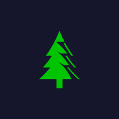 unique logo design illustration of pine tree, icon, symbol, abstract, minimalist, natural, idea, concept, template, leaf, landscape, outdoor, simple, home, corporate, company