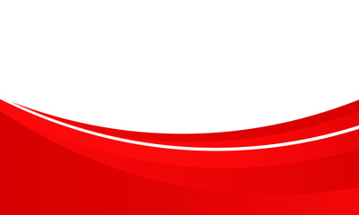 redand white business wave banner background. overlapping vector waves background.