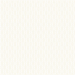 Delicate Interlocking Geometric Pattern on White Background