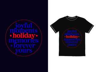 Fashion vector illustration of a casual black cotton t-shirt design template for apparel print