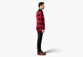 Elegant Man In Suit Mockup