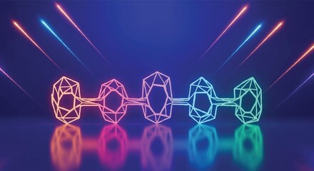 Abstract Purple Gradient Illustration Texture