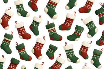 Christmas stockings. Christmas. Winter holidays. New Year.