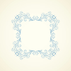 Old cute romantic book ribbon bow swirly tag swoosh element isolated on white paper card backdrop. Freehand black ink pen outline drawn curly corner sketchy in artistic rustic curlicue scrawl style