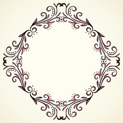 Old cute romantic book ribbon bow swirly tag swoosh element isolated on white paper card backdrop. Freehand black ink pen outline drawn curly corner sketchy in artistic rustic curlicue scrawl style