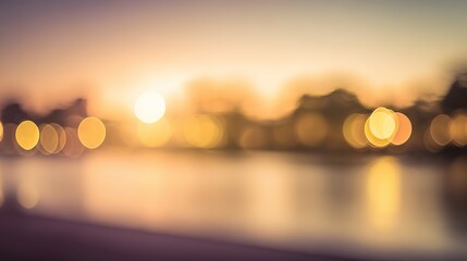 string. Golden sunset lights blending with warm string illumination, creating a dreamy coastal atmosphere. inspiring travel planning, travel magazines, designed for travel destination branding.