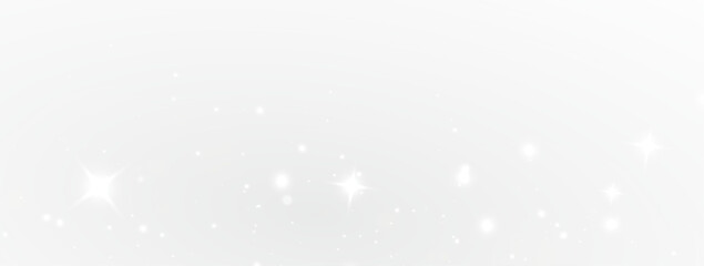 Soft glowing dust sparkle wave floating through radiant dreamy vector background.
