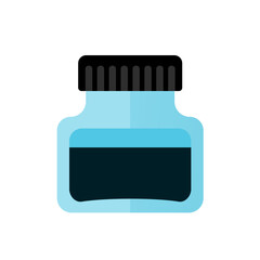 Ink bottle -  vector icon