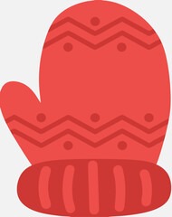 red heart on a white background