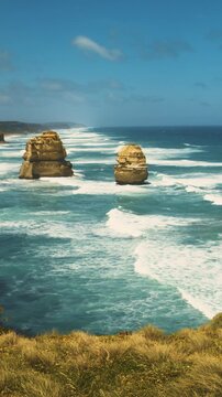 rocks at the sea, sunny day, Australia