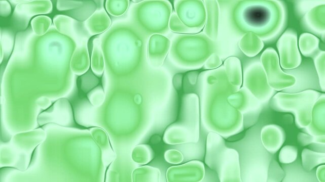 Abstract green and white bloblike pattern, perfect for backgrounds, packaging design, textiles, and print products with a modern, artistic aesthetic.