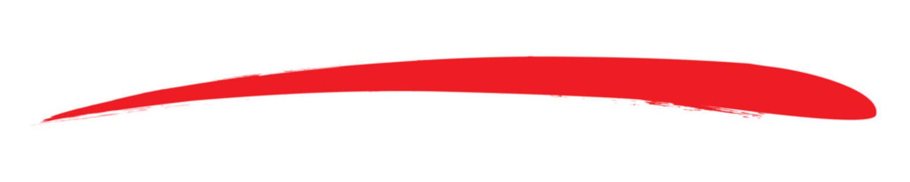 Red underline isolated element