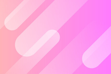 ピンクのグラデーション背景に斜めラインが走るデザイン