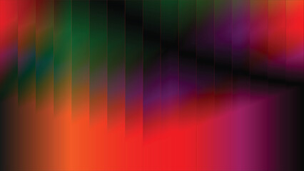 Glossy pink to red glass gradient shimmering on black a bold and emotional abstract smooth color shifts, glossy texture, and visual clarity.