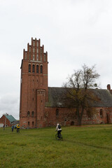  The Allenburg Lutheran Church founded by the Great master of the Teutonic award Konrad von Jungingen in 1405