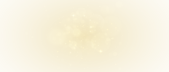 PNG Golden Light Effect, Transparent Sparkle Glow, Shiny Lens Flare with Bokeh Dust, Twinkling Star Particles and Radiant Magic Burst.