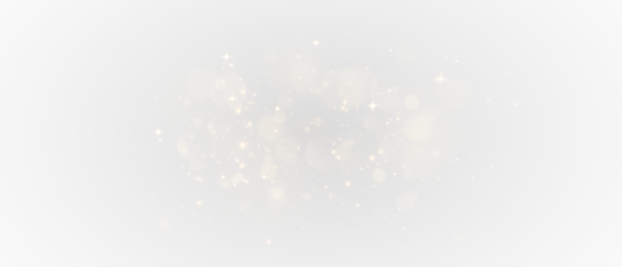 Golden dust sparks and glowing starlight trail with magical shine on transparent background, elegant vector light effect for festive decoration and luxury design projects.