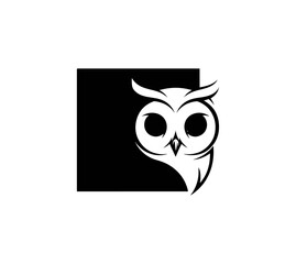 Abstract black illustration with geometric shapes and artistic elements