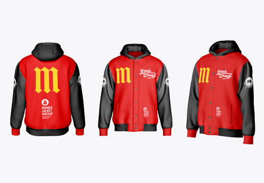 Bomber Jacket Mockup