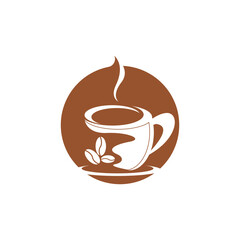 Abstract Coffee Break Symbol Design