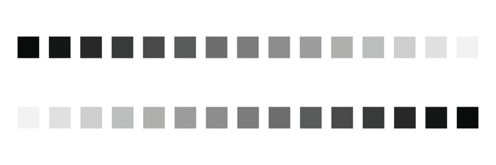 Grayscale colors on black and white. Monochrome palette .Vector illustration EPS 10 .