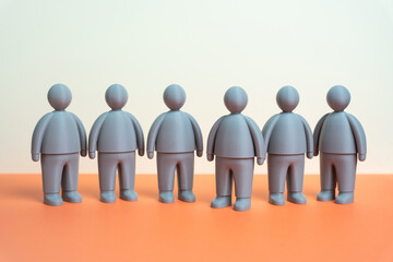 Gray people. Gray mass. Inert society. Lack of response to social stimuli. Sociology. Urban alienation, or psychological studies on social behavior.