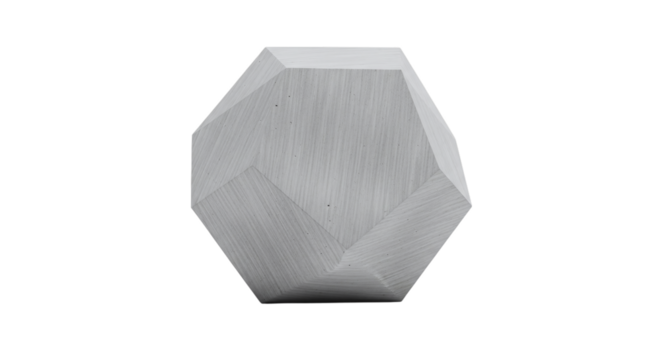 Geometric gray shape isolated on transparent background, a modern and minimalist design element with clean lines and a subtle texture, perfect for adding a touch of sophistication - Powered by Adobe