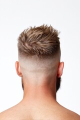 Modern Men's Haircut with Short Fade and Textured Top Style