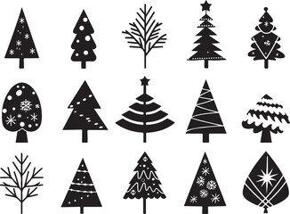 Obraz premium Tree Silhouette SVG