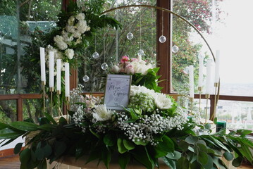 mesa decorara para evento social