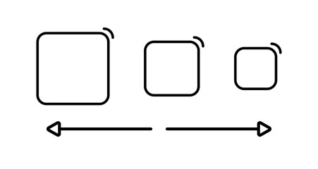 app icon corner shape icon for concept