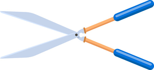 Hedge shears tool for gardening and pruning plants