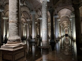 interior of water storage