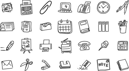 Naklejka premium Daily Desk