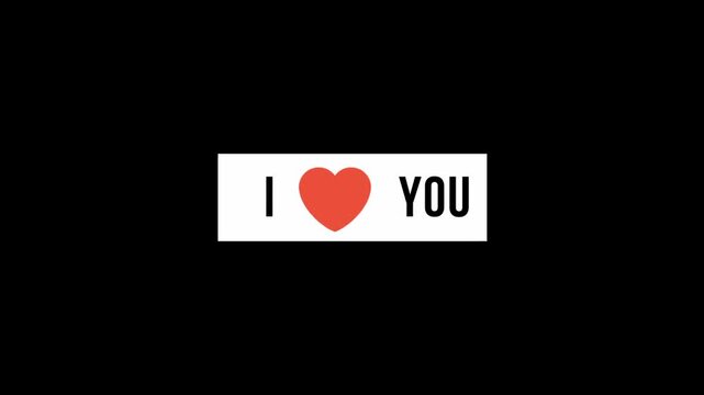 valentine or i love you