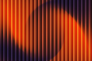 Abstract Orange and Purple Vertical Stripes with Gradient Light Flow