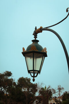 old street lamp